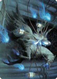 Patrician Geist Art Card 28 card from Art Series: Innistrad: Midnight Hunt