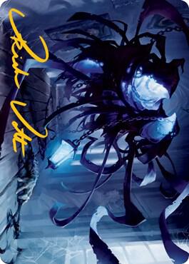 Spectral Adversary Art Card (Gold-Stamped Signature) 30 card from Art Series: Innistrad: Midnight Hunt