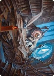 Unblinking Observer Art Card 31 card from Art Series: Innistrad: Midnight Hunt
