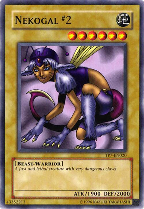 Nekogal #2 TP7-EN020 card from Tournament Pack 7