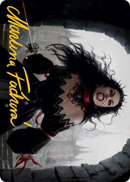 Voldaren Stinger Art Card (Gold-Stamped Signature) 46 card from Art Series: Innistrad: Midnight Hunt