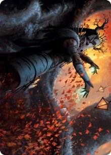 Dawnhart Rejuvenator Art Card 49 card from Art Series: Innistrad: Midnight Hunt