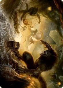 Storm the Festival Art Card 54 card from Art Series: Innistrad: Midnight Hunt