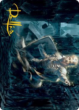 Dennick, Pious Apparition Art Card (Gold-Stamped Signature) 59 card from Art Series: Innistrad: Midnight Hunt