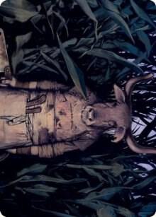 Fleshtaker Art Card 61 card from Art Series: Innistrad: Midnight Hunt