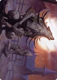 Lord of the Ulvenwald Art Card 64 card from Art Series: Innistrad: Midnight Hunt