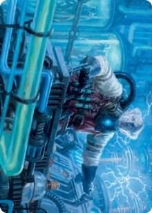 Ludevic, Necrogenius Art Card 65 card from Art Series: Innistrad: Midnight Hunt