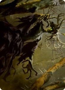 Old Stickfingers Art Card 66 card from Art Series: Innistrad: Midnight Hunt
