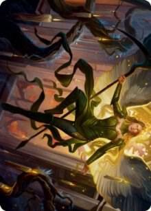 Sigarda, Champion of Light Art Card 68 card from Art Series: Innistrad: Midnight Hunt