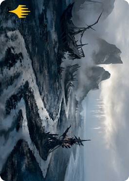 Shipwreck Marsh Art Card (Gold-Stamped Signature) 75 card from Art Series: Innistrad: Midnight Hunt