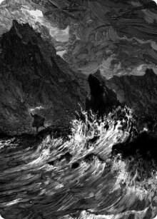 Island Art Card 78 card from Art Series: Innistrad: Midnight Hunt