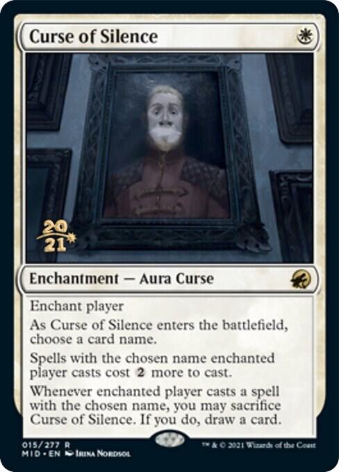 Curse of Silence 15 card from Prerelease Cards