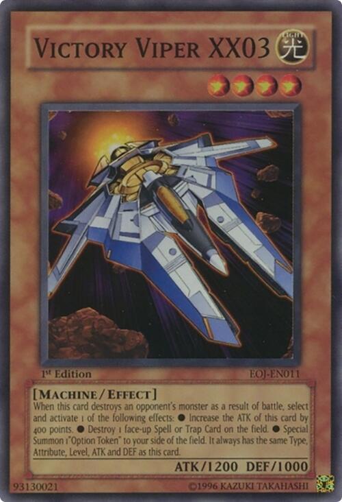 Victory Viper XX03 EOJ-EN011 card from Enemy of Justice