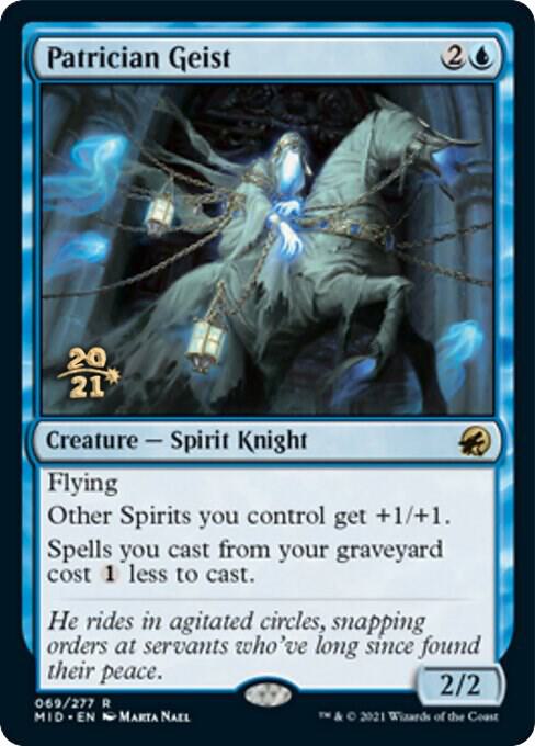 Patrician Geist 69 card from Prerelease Cards