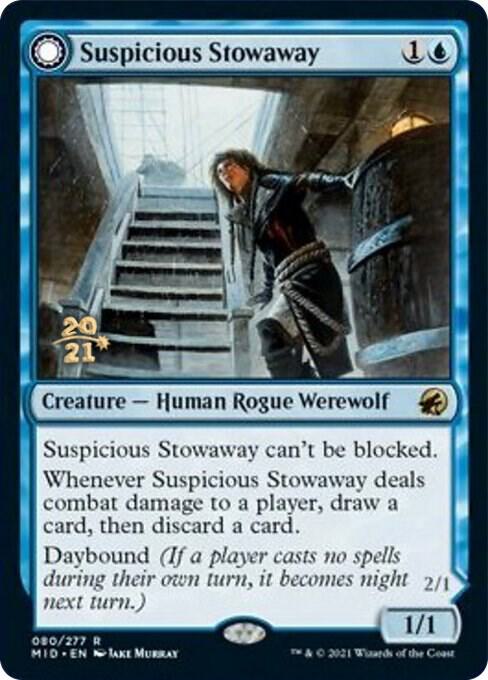 Suspicious Stowaway 80 card from Prerelease Cards