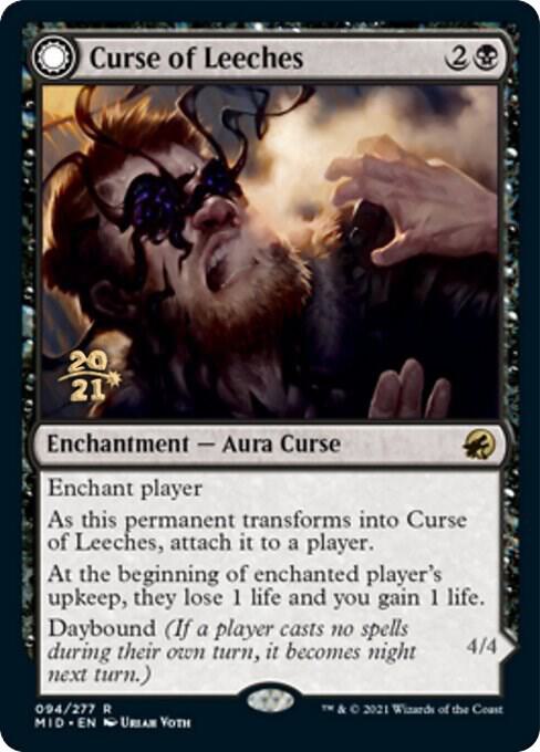 Curse of Leeches 94 card from Prerelease Cards
