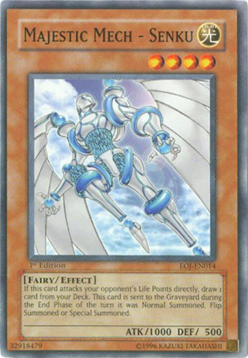 Majestic Mech - Senku EOJ-EN014 card from Enemy of Justice