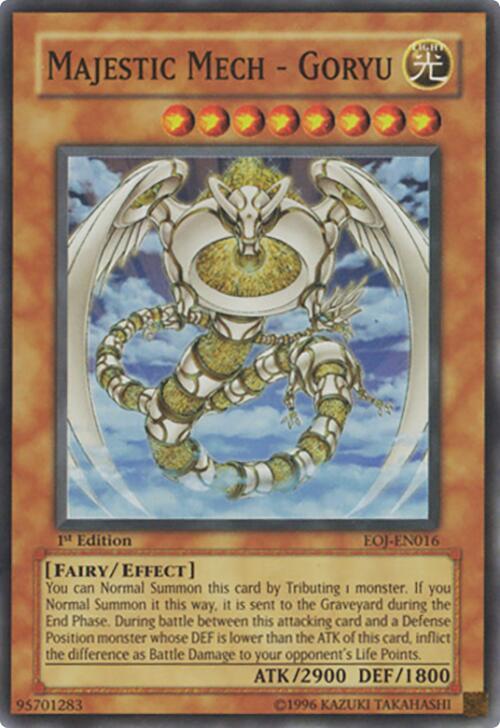Majestic Mech - Goryu EOJ-EN016 card from Enemy of Justice