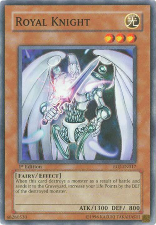 Royal Knight EOJ-EN017 card from Enemy of Justice