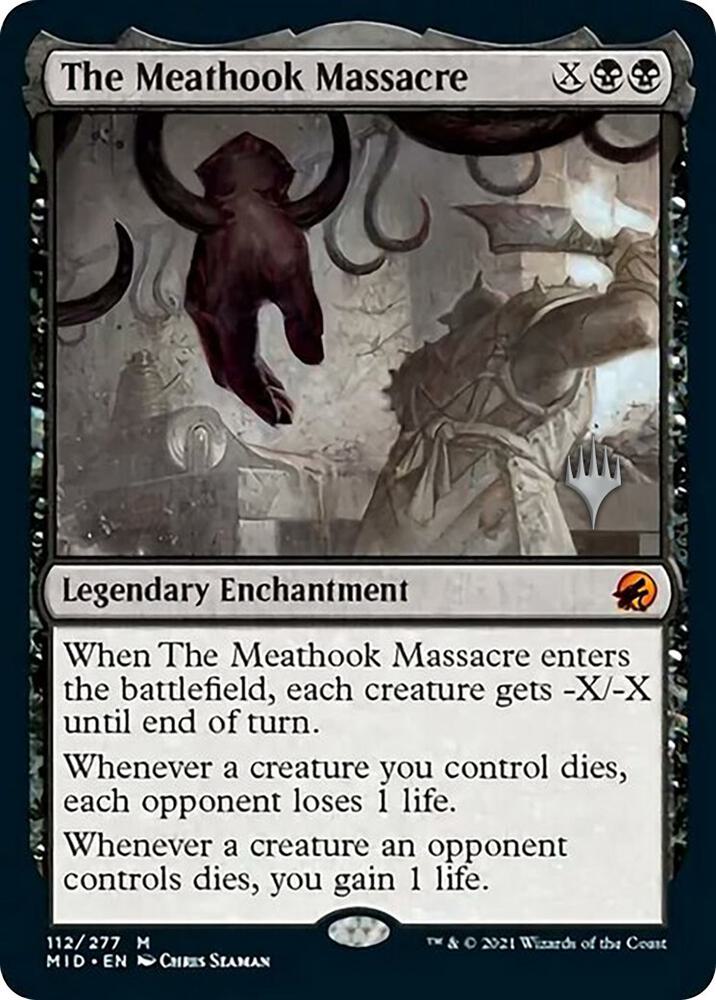 The Meathook Massacre 112 card from Promo Pack: Innistrad: Midnight Hunt