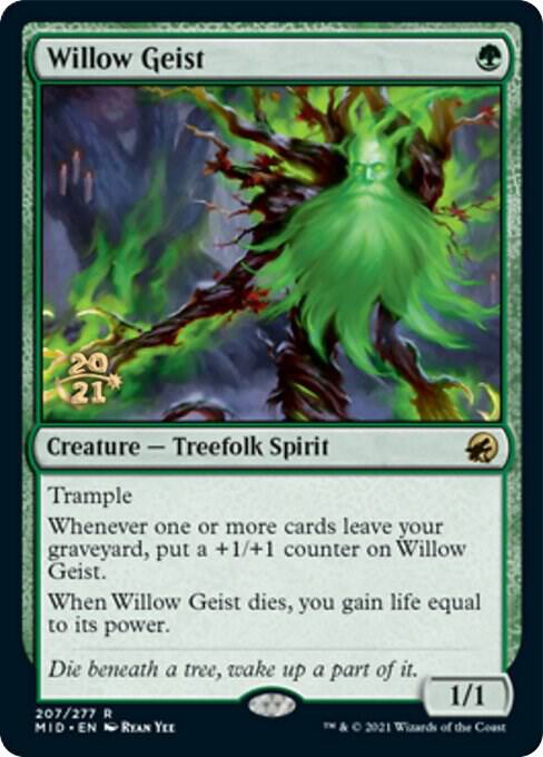 Willow Geist 207 card from Prerelease Cards