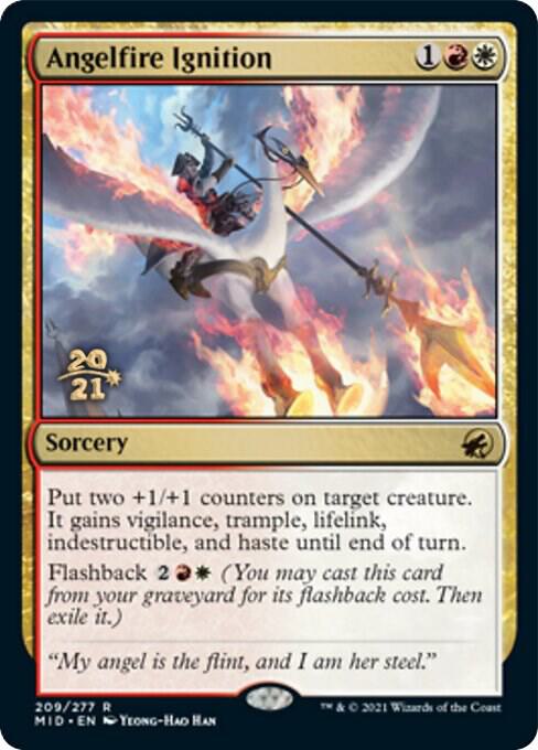 Angelfire Ignition 209 card from Prerelease Cards