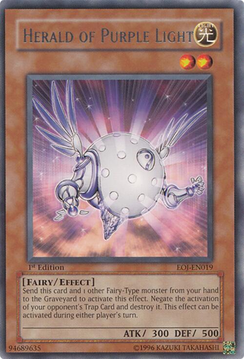 Herald of Purple Light EOJ-EN019 card from Enemy of Justice
