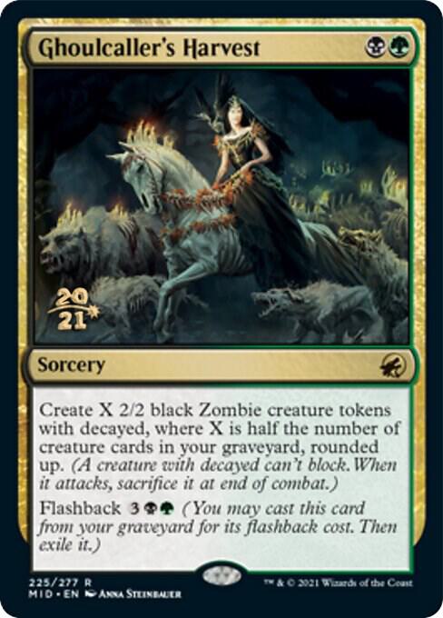 Ghoulcaller's Harvest 225 card from Prerelease Cards