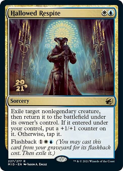 Hallowed Respite 227 card from Prerelease Cards