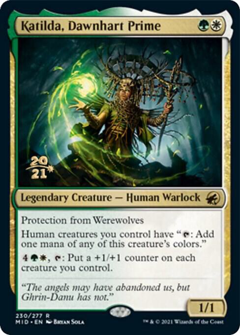 Katilda, Dawnhart Prime 230 card from Prerelease Cards