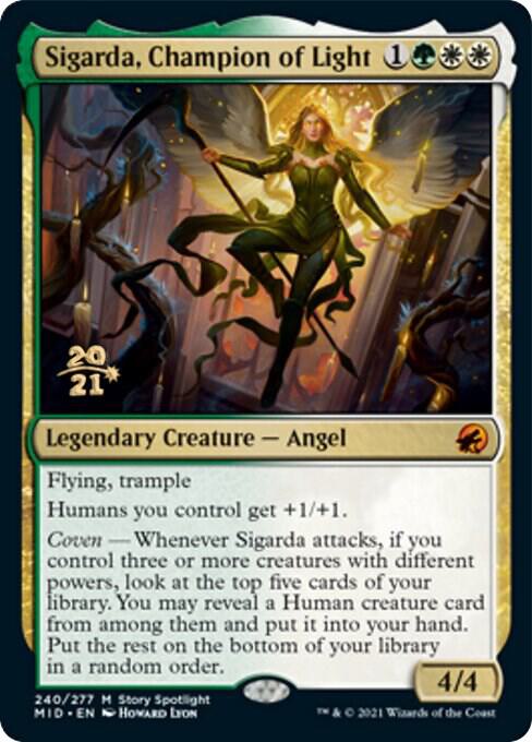 Sigarda, Champion of Light 240 card from Prerelease Cards
