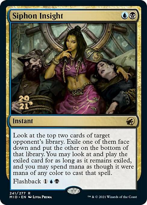 Siphon Insight 241 card from Prerelease Cards