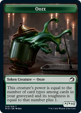 Ooze Token 10 card from Innistrad: Midnight Hunt