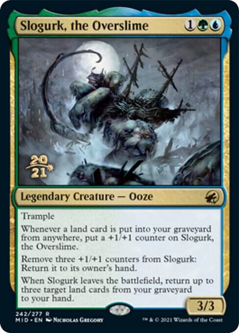 Slogurk, the Overslime 242 card from Prerelease Cards