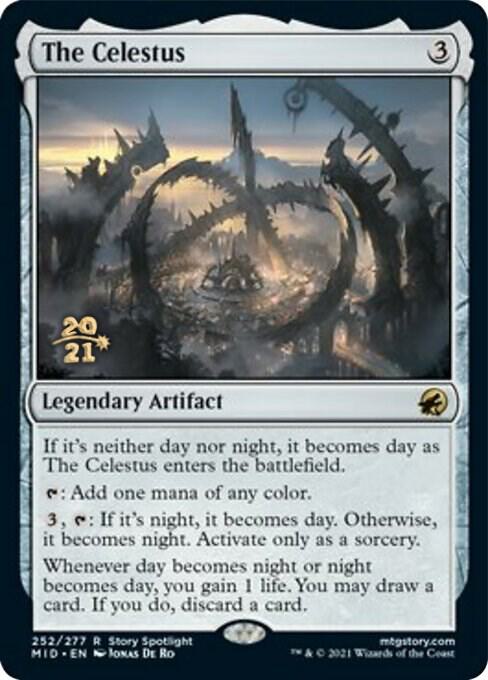 The Celestus 252 card from Prerelease Cards