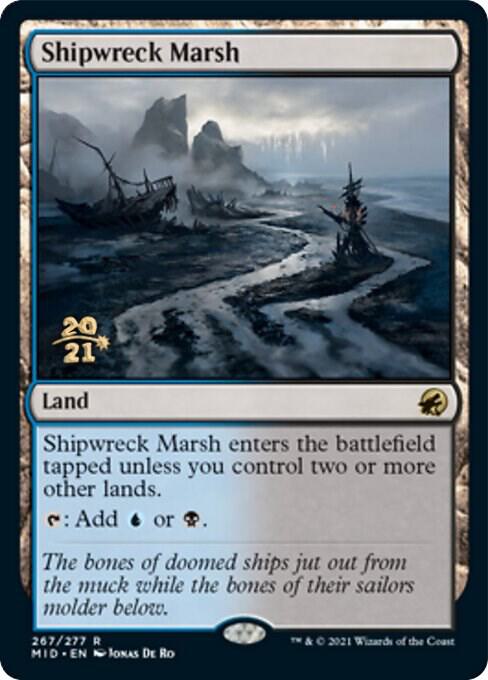 Shipwreck Marsh 267 card from Prerelease Cards