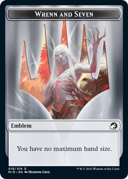 Emblem - Wrenn and Seven 18 card from Innistrad: Midnight Hunt
