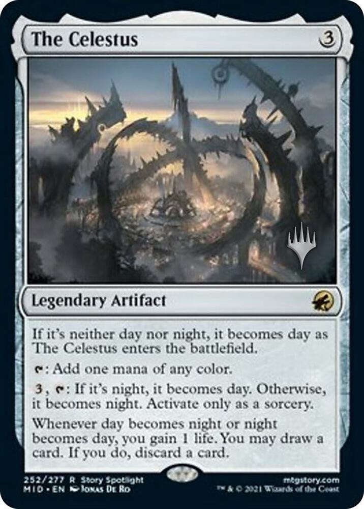 The Celestus 252 card from Promo Pack: Innistrad: Midnight Hunt