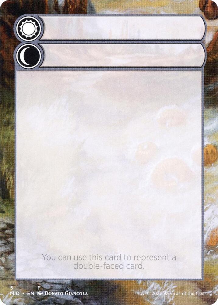 Helper Card - 5/9 card from Innistrad: Midnight Hunt