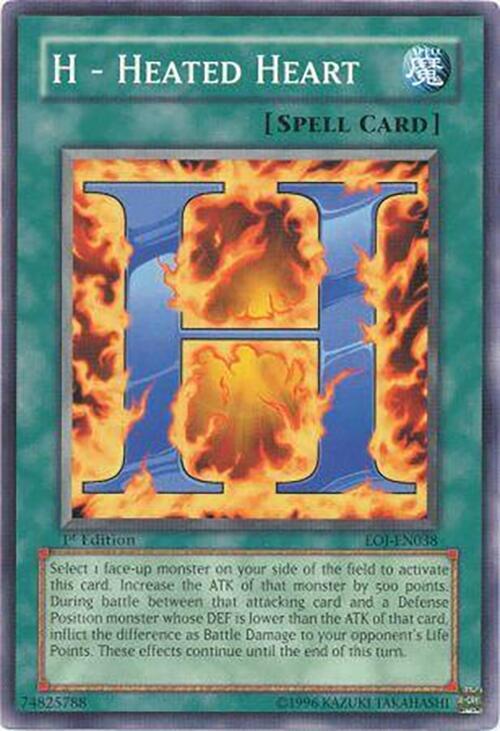 H - Heated Heart EOJ-EN038 card from Enemy of Justice