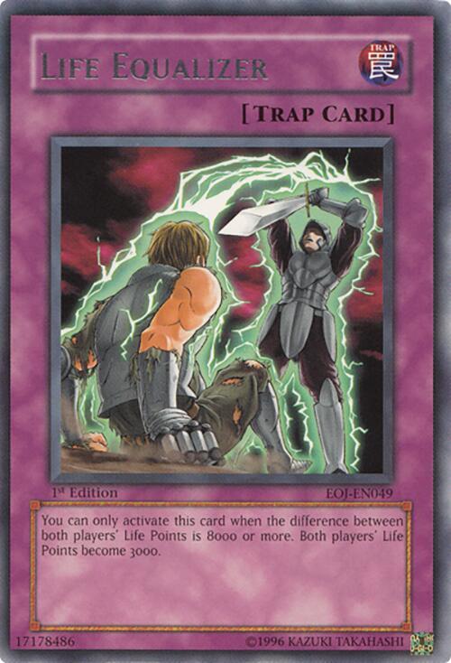 Life Equalizer EOJ-EN049 card from Enemy of Justice