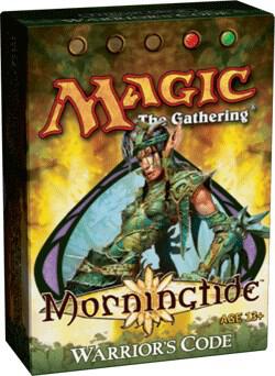 Morningtide Theme Deck - "Warrior's Code" sealed product from Morningtide
