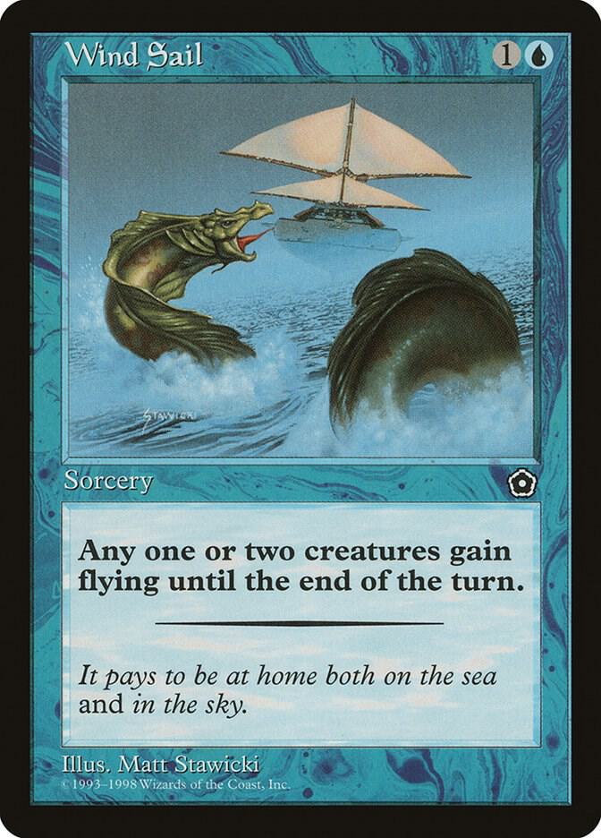 Wind Sail card from Portal Second Age