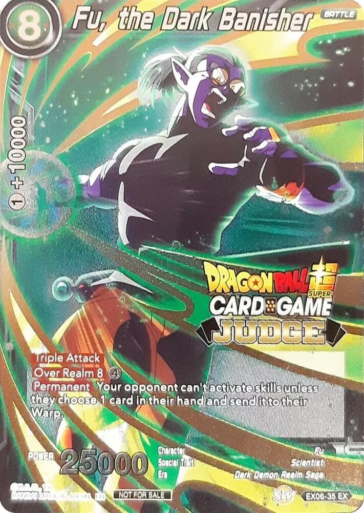 Fu, the Dark Banisher EX06-35 card from Judge Promotion Cards
