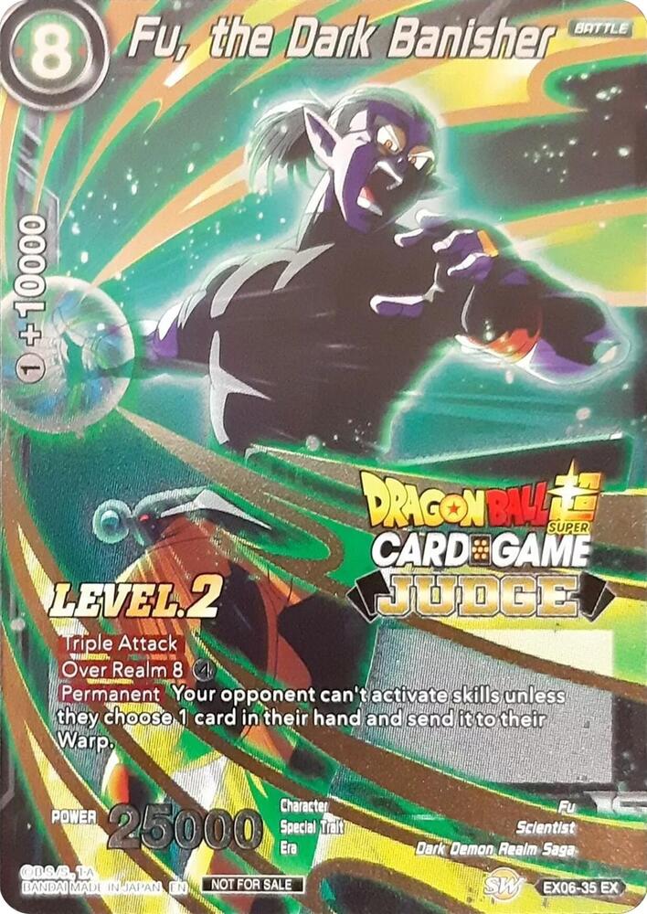 Fu, the Dark Banisher (Level 2) EX06-35 card from Judge Promotion Cards