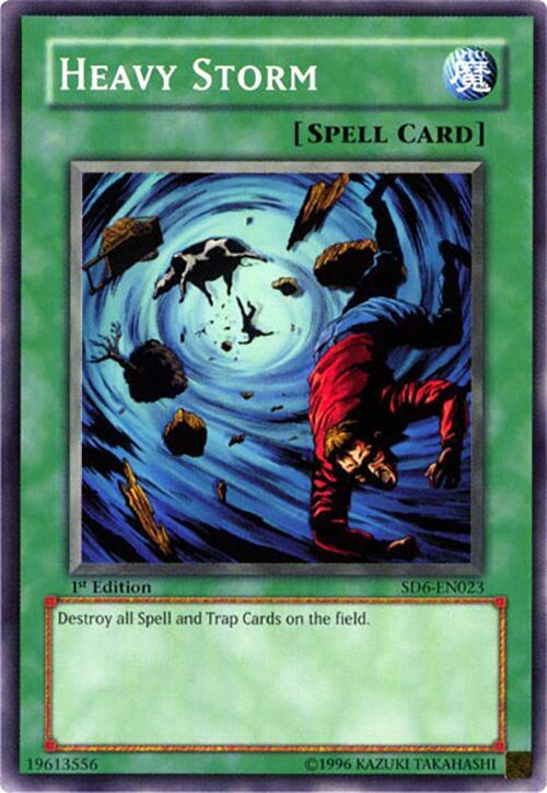 Heavy Storm SD6-EN023 card from Structure Deck: Spellcaster's Judgment