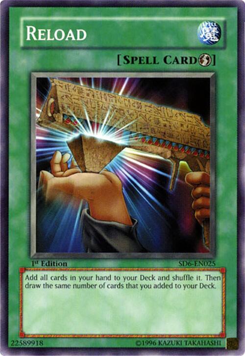 Reload SD6-EN025 card from Structure Deck: Spellcaster's Judgment
