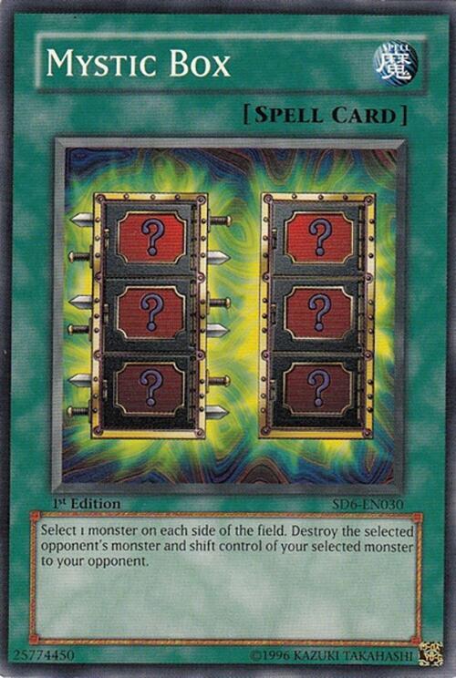 Mystic Box SD6-EN030 card from Structure Deck: Spellcaster's Judgment