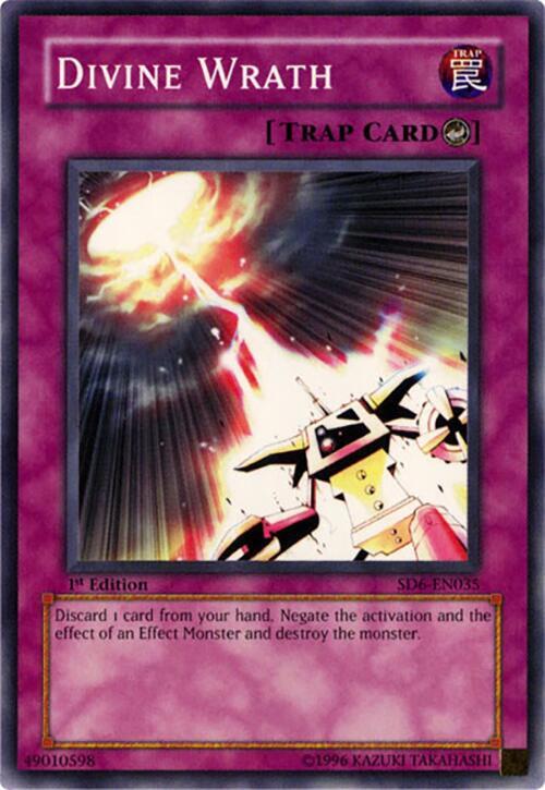 Divine Wrath SD6-EN035 card from Structure Deck: Spellcaster's Judgment