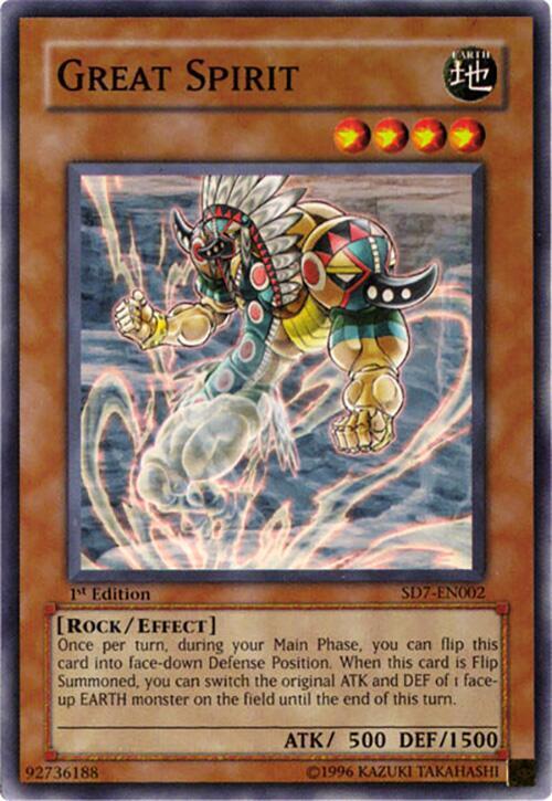 Great Spirit SD7-EN002 card from Structure Deck: Invincible Fortress